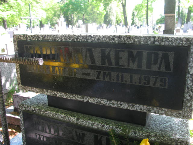  Kempa 1893 Częstochowa - Grobonet - Wyszukiwarka osób pochowanych