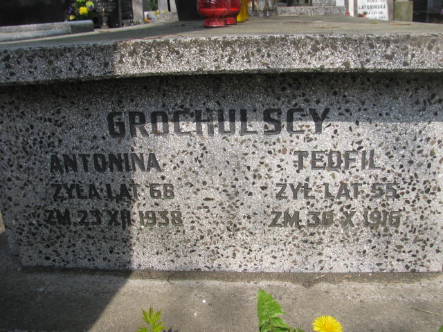  Grochulska Częstochowa - Grobonet - Wyszukiwarka osób pochowanych