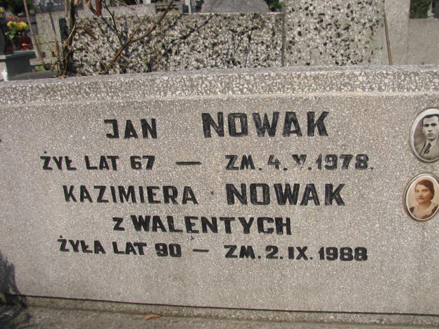  Nowak 1907 Częstochowa - Grobonet - Wyszukiwarka osób pochowanych