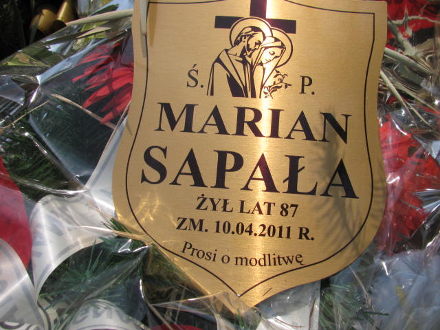  Sapała 1930 Częstochowa - Grobonet - Wyszukiwarka osób pochowanych