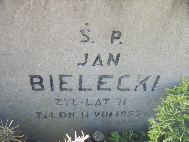  Bielecka 1894 Częstochowa - Grobonet - Wyszukiwarka osób pochowanych