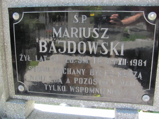  Bajdowski 1968 Częstochowa - Grobonet - Wyszukiwarka osób pochowanych