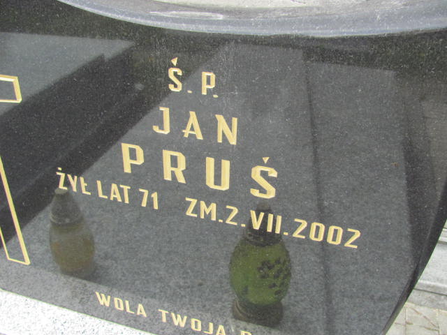  Pruś 1930 Częstochowa - Grobonet - Wyszukiwarka osób pochowanych
