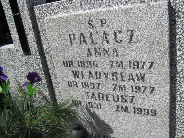  Palacz 1897 Częstochowa - Grobonet - Wyszukiwarka osób pochowanych