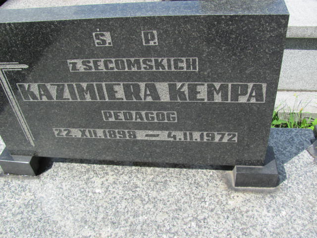  Kempa 1899 Częstochowa - Grobonet - Wyszukiwarka osób pochowanych