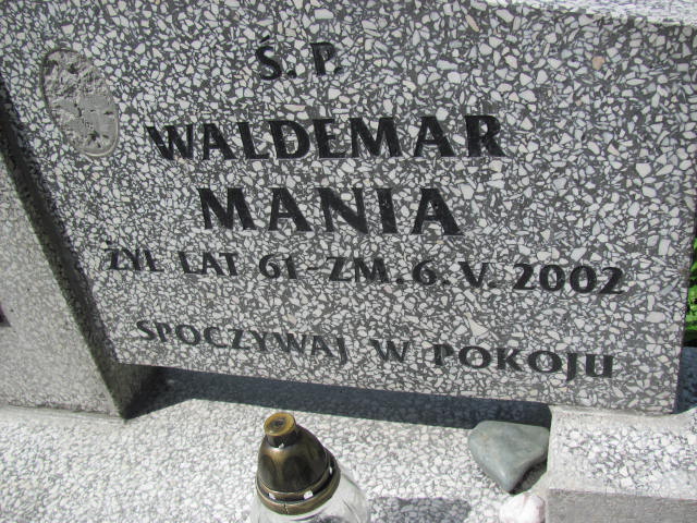  Mania 1967 Częstochowa - Grobonet - Wyszukiwarka osób pochowanych