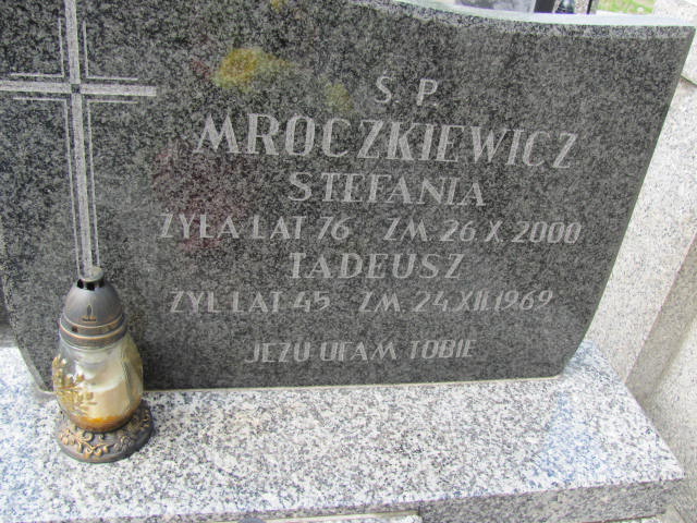  Mroczkiewicz Częstochowa - Grobonet - Wyszukiwarka osób pochowanych