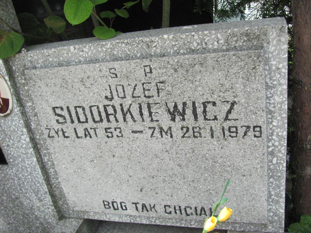 Stanisława Sidorkiewicz 1933 Częstochowa - Grobonet - Wyszukiwarka osób pochowanych