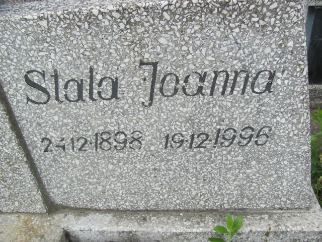  Stala 1898 Częstochowa - Grobonet - Wyszukiwarka osób pochowanych