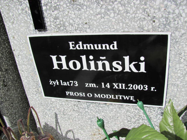  Holiński 1930 Częstochowa - Grobonet - Wyszukiwarka osób pochowanych