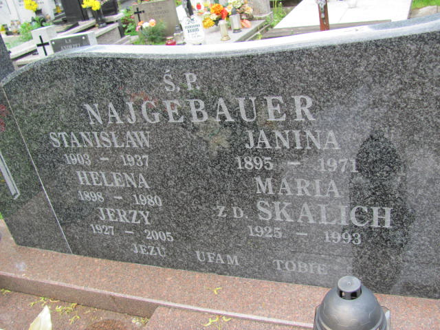  Najgebauer 1898 Częstochowa - Grobonet - Wyszukiwarka osób pochowanych
