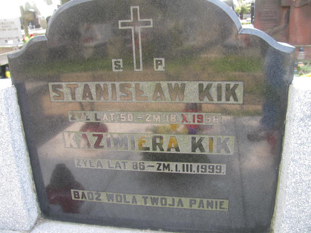  Kik Częstochowa - Grobonet - Wyszukiwarka osób pochowanych