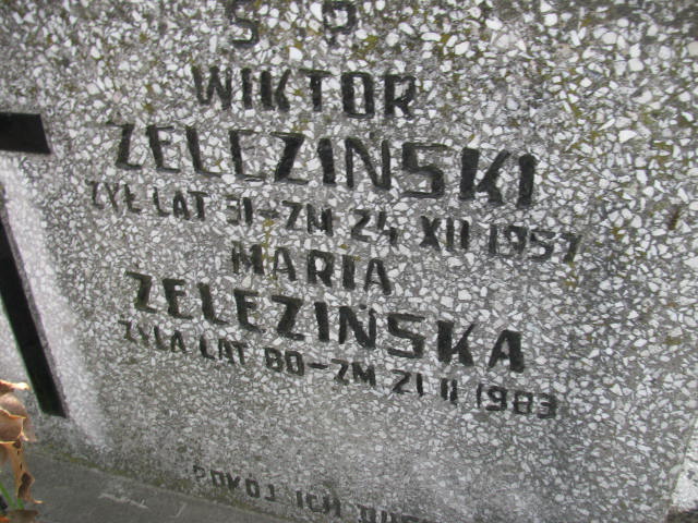  Żeleziński Częstochowa - Grobonet - Wyszukiwarka osób pochowanych