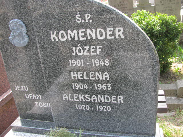  Komender 1938 Częstochowa - Grobonet - Wyszukiwarka osób pochowanych