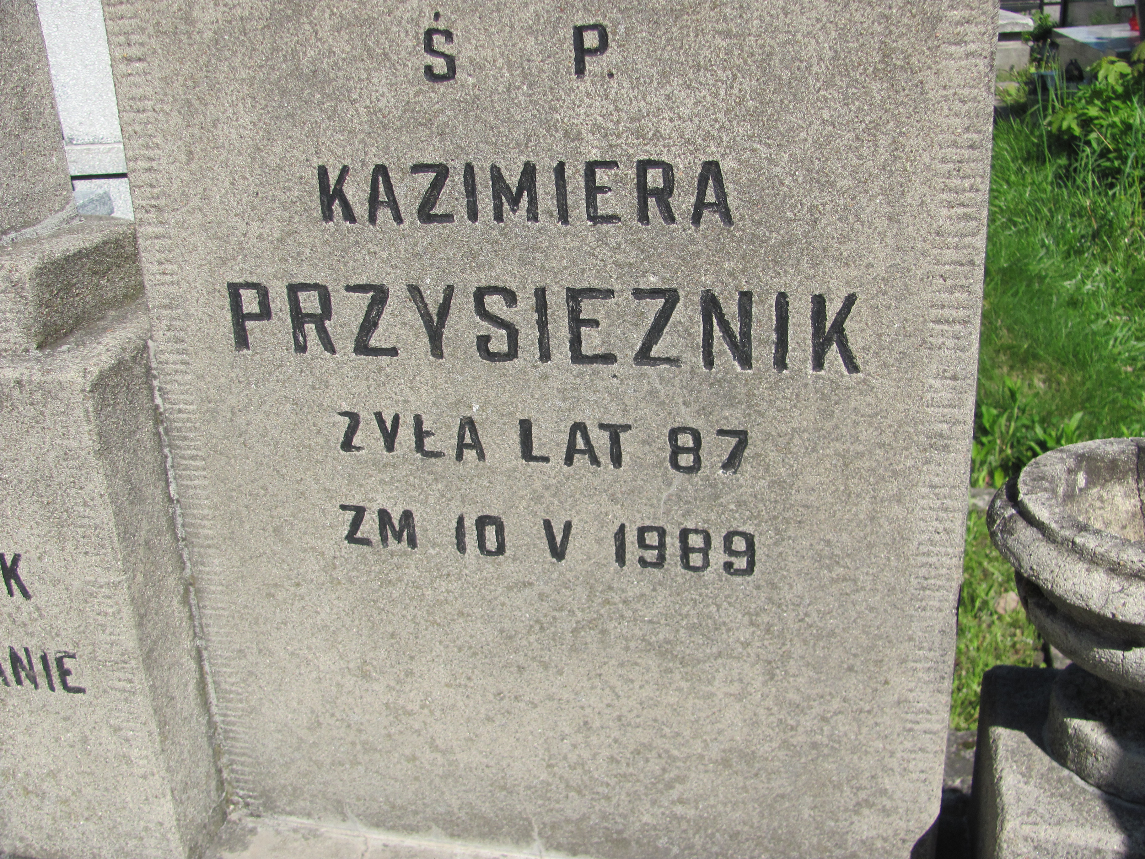  Przysięźnik 1901 Częstochowa - Grobonet - Wyszukiwarka osób pochowanych