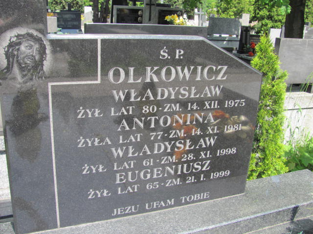  Olkowicz 1895 Częstochowa - Grobonet - Wyszukiwarka osób pochowanych