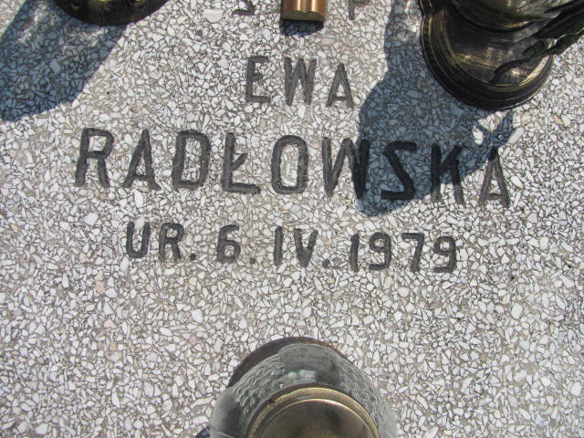 Ewa Radłowska 1979 Częstochowa - Grobonet - Wyszukiwarka osób pochowanych