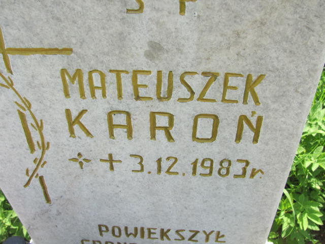  Karoń 1983 Częstochowa - Grobonet - Wyszukiwarka osób pochowanych