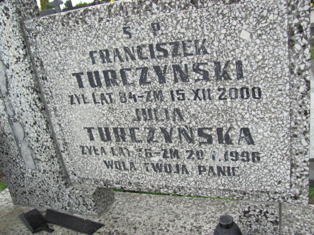  Turczyński 1916 Częstochowa - Grobonet - Wyszukiwarka osób pochowanych