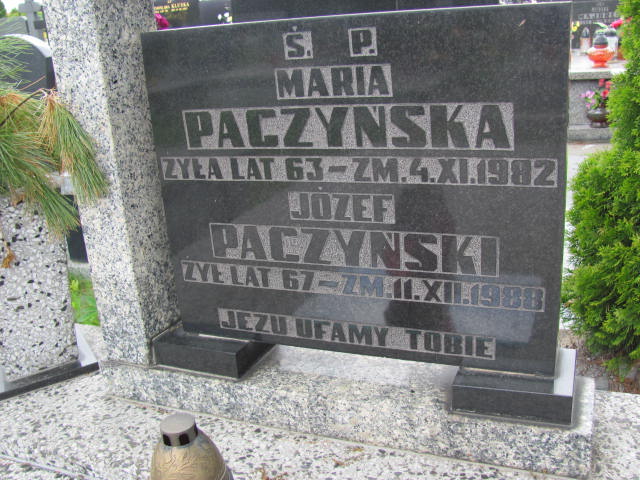  Paczyński 1961 Częstochowa - Grobonet - Wyszukiwarka osób pochowanych