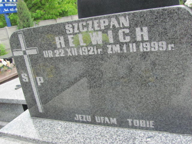  Helwich 1946 Częstochowa - Grobonet - Wyszukiwarka osób pochowanych