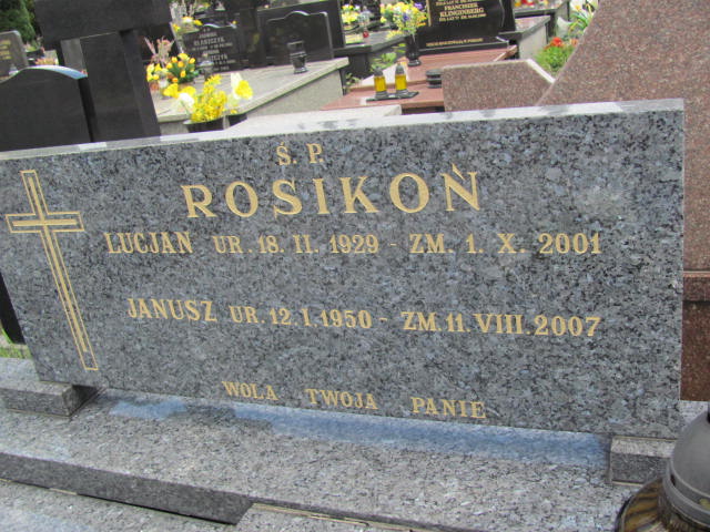  Rosikoń 1951 Częstochowa - Grobonet - Wyszukiwarka osób pochowanych