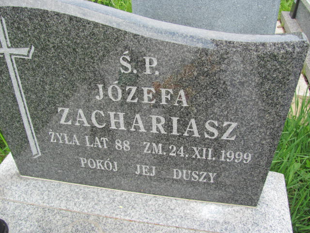  Zachariasz 1911 Częstochowa - Grobonet - Wyszukiwarka osób pochowanych