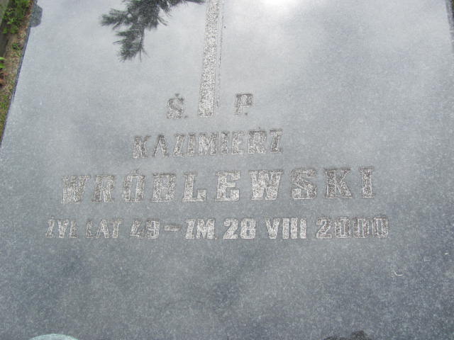  Wróblewski 1951 Częstochowa - Grobonet - Wyszukiwarka osób pochowanych