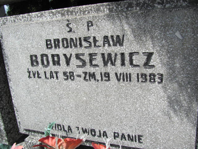  Borysewicz 1930 Częstochowa - Grobonet - Wyszukiwarka osób pochowanych