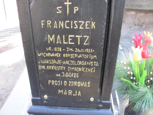 Janusz Maletz 1921 Częstochowa - Grobonet - Wyszukiwarka osób pochowanych