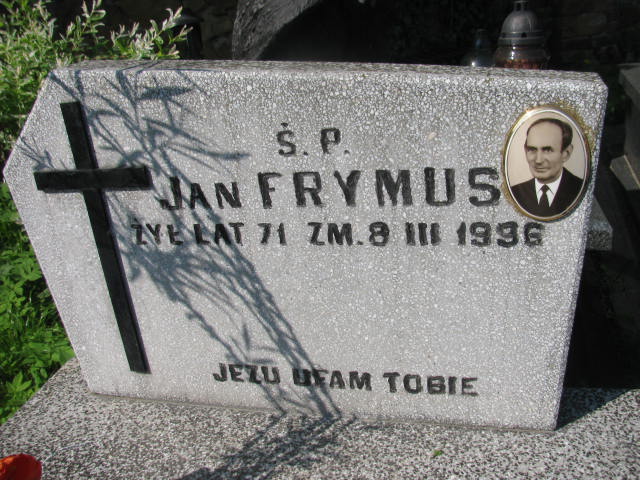 Jan Frymus 1925 Częstochowa - Grobonet - Wyszukiwarka osób pochowanych