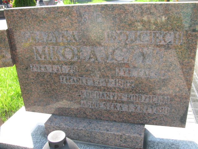  Mikołajczyk 1953 Częstochowa - Grobonet - Wyszukiwarka osób pochowanych