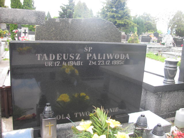  Paliwoda 1948 Częstochowa - Grobonet - Wyszukiwarka osób pochowanych
