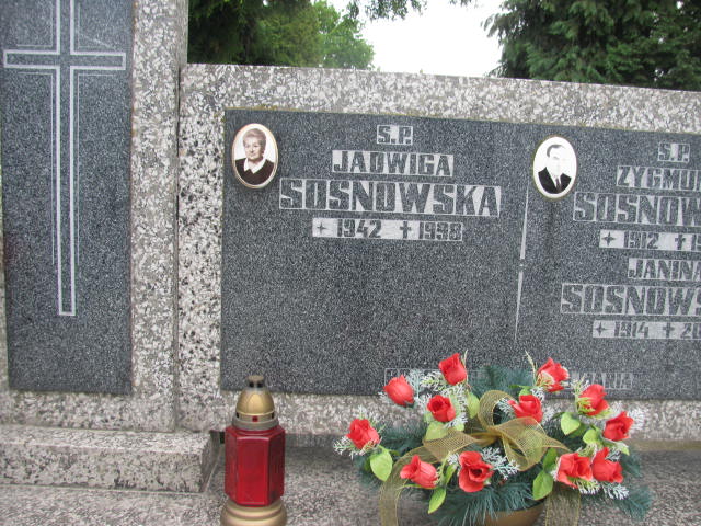  Sosnowska 1942 Częstochowa - Grobonet - Wyszukiwarka osób pochowanych
