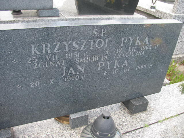  Pyka 1951 Częstochowa - Grobonet - Wyszukiwarka osób pochowanych