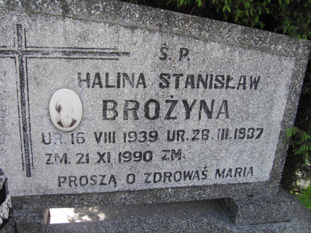 Halina Brożyna 1939 Częstochowa - Grobonet - Wyszukiwarka osób pochowanych