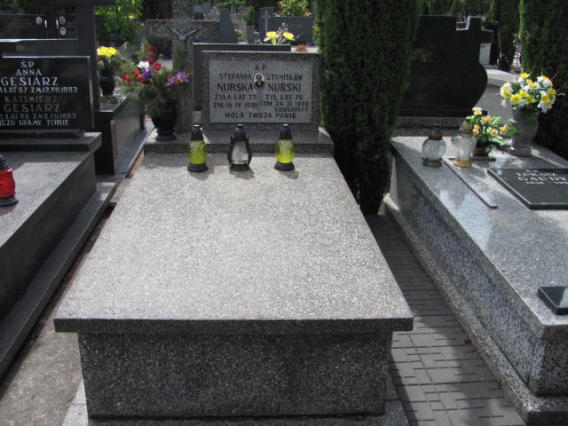 Grób Stefania Nurska