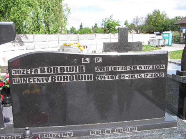  Borowik 1921 Częstochowa - Grobonet - Wyszukiwarka osób pochowanych