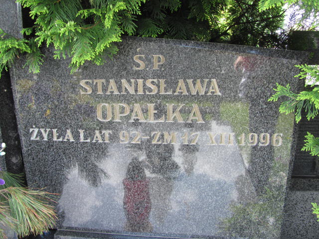 Stanisława Opałka 1904 Częstochowa - Grobonet - Wyszukiwarka osób pochowanych