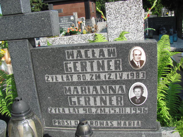  Gertner 1906 Częstochowa - Grobonet - Wyszukiwarka osób pochowanych