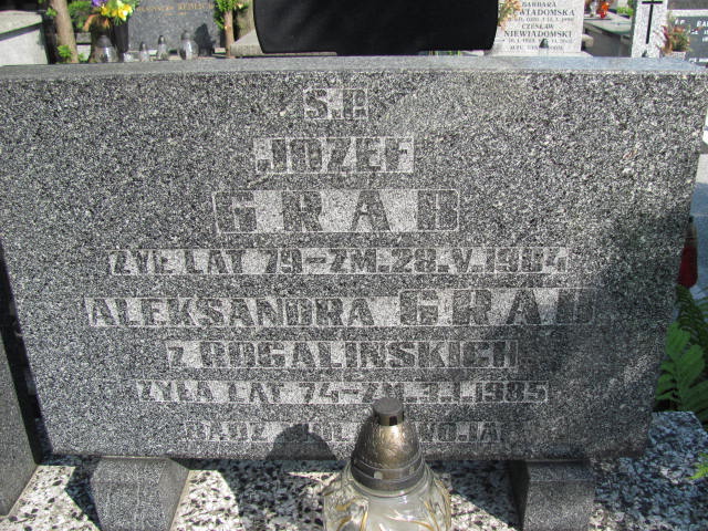  Grab - Rogaliński 1946 Częstochowa - Grobonet - Wyszukiwarka osób pochowanych