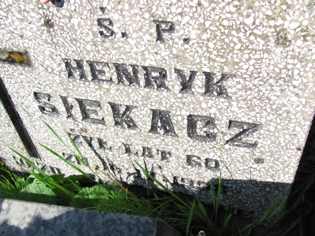  Siekacz 1960 Częstochowa - Grobonet - Wyszukiwarka osób pochowanych