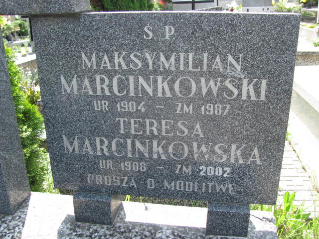  Marcinkowska 1908 Częstochowa - Grobonet - Wyszukiwarka osób pochowanych