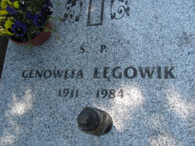  Łęgowik 1911 Częstochowa - Grobonet - Wyszukiwarka osób pochowanych