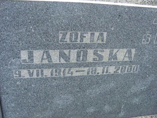  Janoska 1911 Częstochowa - Grobonet - Wyszukiwarka osób pochowanych
