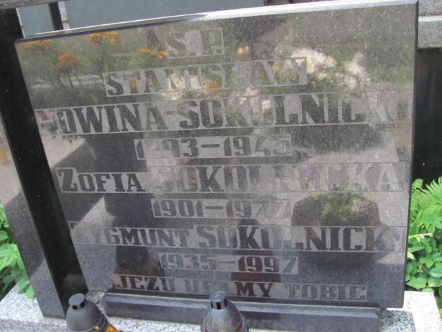  Sokolnicka 1901 Częstochowa - Grobonet - Wyszukiwarka osób pochowanych