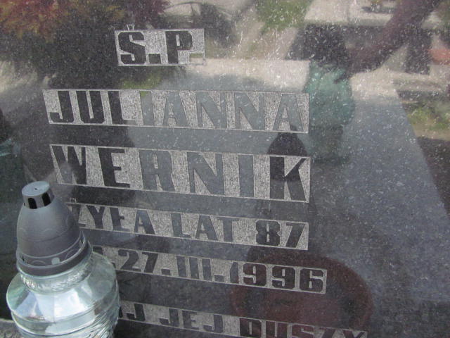  Wernik 1909 Częstochowa - Grobonet - Wyszukiwarka osób pochowanych