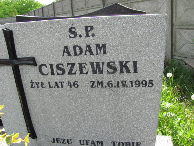  Ciszewski 1948 Częstochowa - Grobonet - Wyszukiwarka osób pochowanych