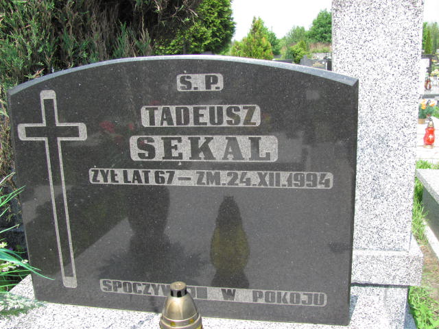  Sękal 1927 Częstochowa - Grobonet - Wyszukiwarka osób pochowanych