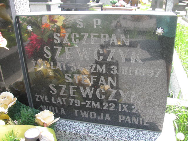  Szewczyk 1943 Częstochowa - Grobonet - Wyszukiwarka osób pochowanych